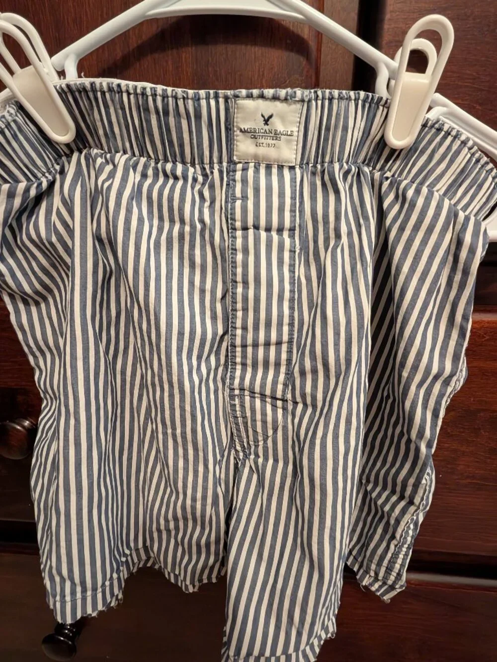 Boxers for women or men. Size Sm. American Eagle